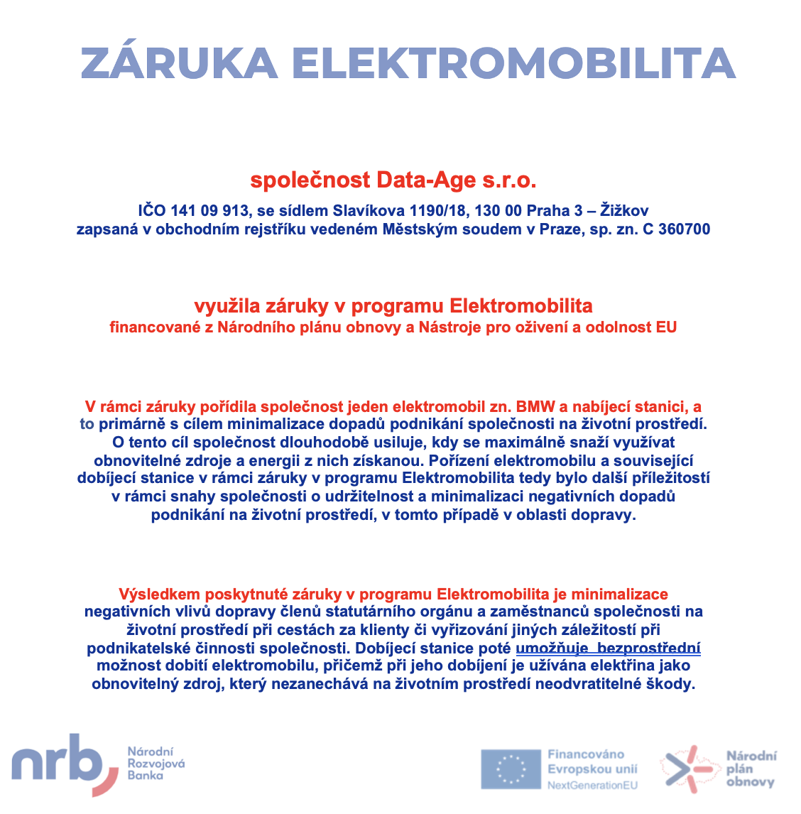 E-Mobility Support
